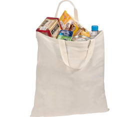 Short-handled shopping bag