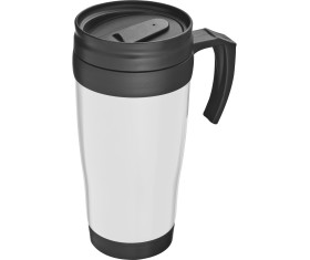 Plastic thermal travel mug – 400 ml